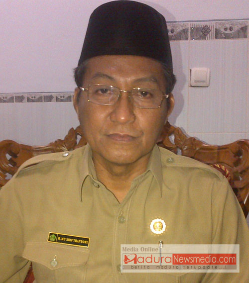 Kepala kantor Kementrian agama bangkalan, Tantowi Muarif