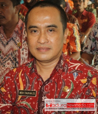 1.Kepala PU Binamarga Dan Pengairan Bangkalan, Ir H Moh Taufan Zairinsyah