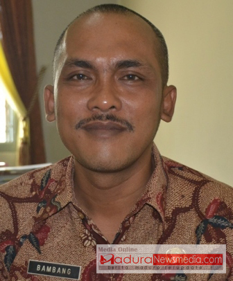 Sekretaris Disdik Bangkalan, Bambang Budi Mustika 