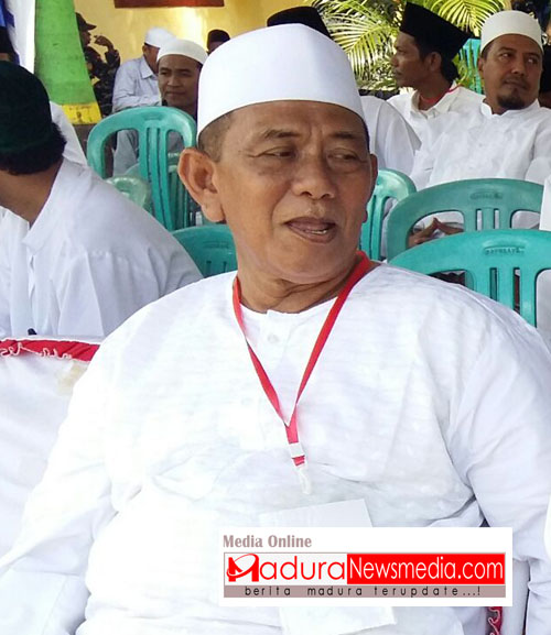 Wakil ketua PCNU Pamekasan KH, Najibul Chair Sya'rani 