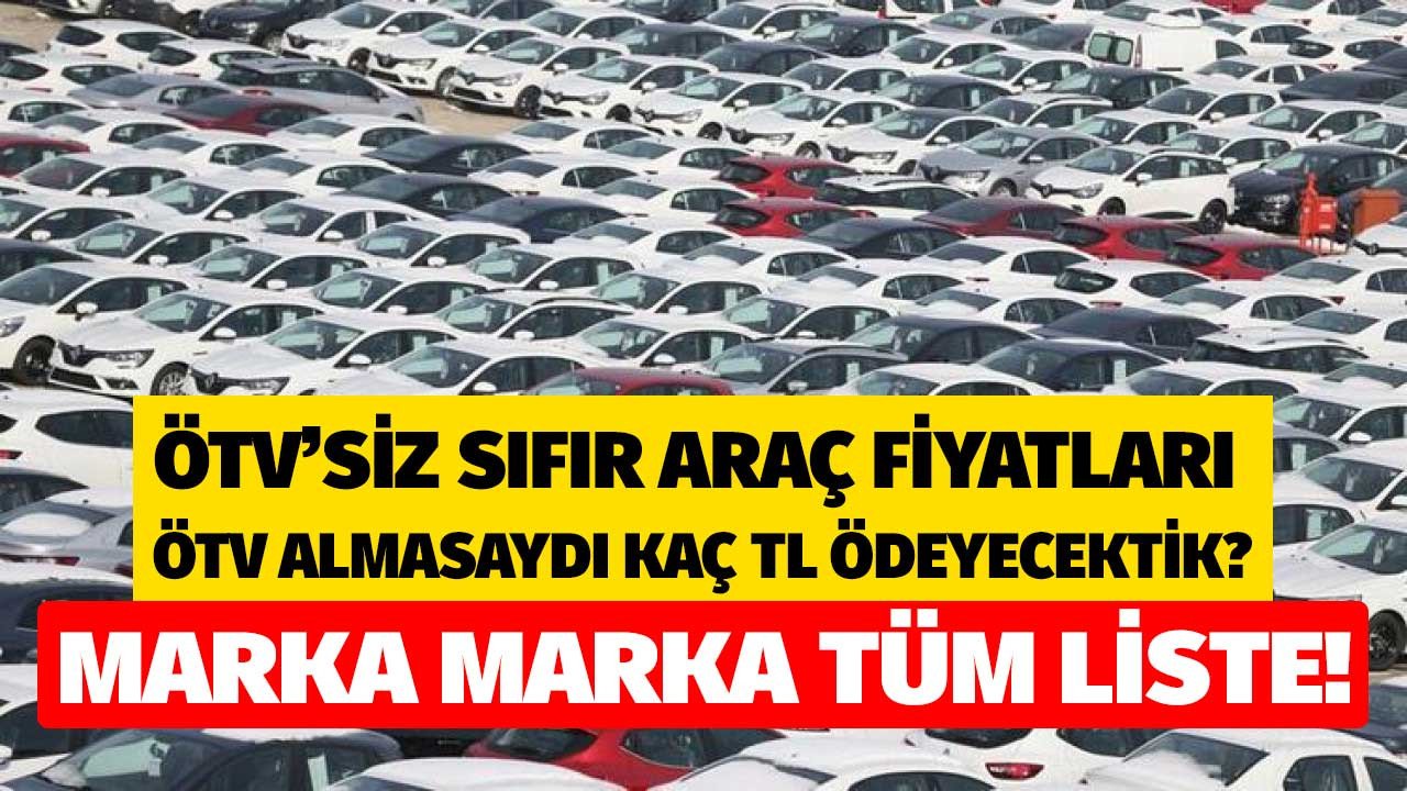 ÖTV’siz Araç Fiyatları 2025: Fiat, Renault ve Toyota Güncel Listesi