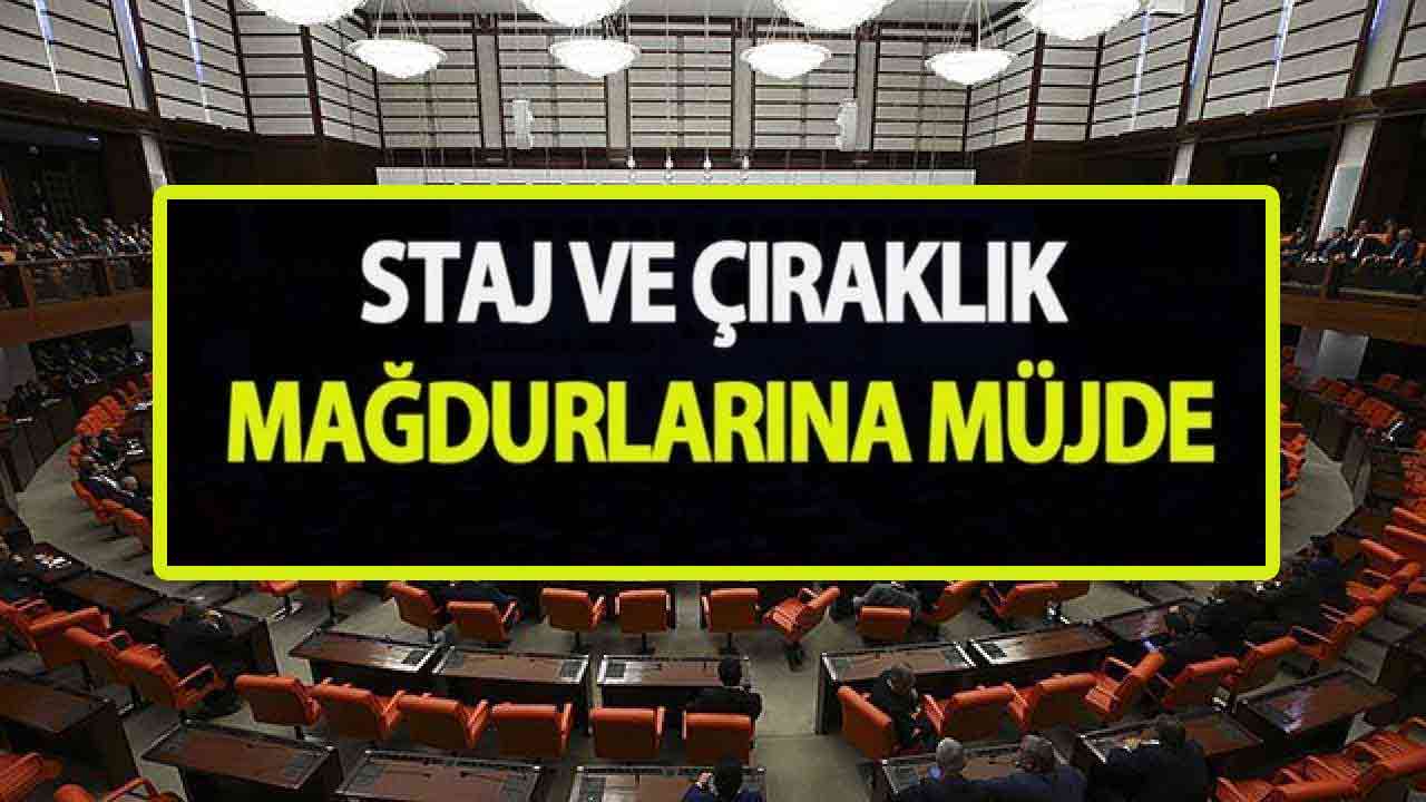 EYT staj ve çıraklık mağdurları son dakika müjde TBMM’den geldi!