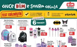 Çanta, kalem, silgi, defter ve suluk: BİM aktüel 22 Ağustos kırtasiye ürünleri geldi