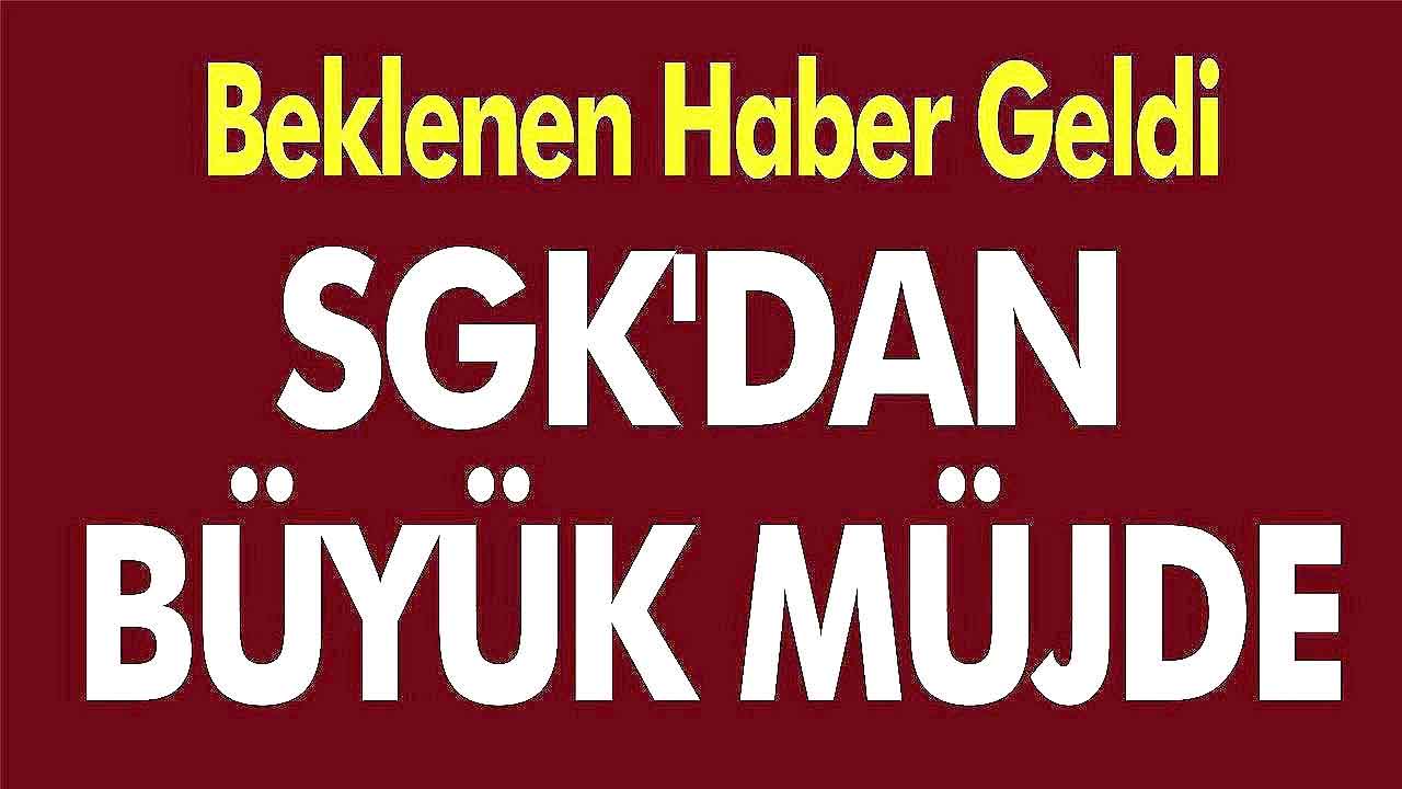 SGK’dan beklenen müjde geldi! 80.000 TL toplu para iadesi yapılacak